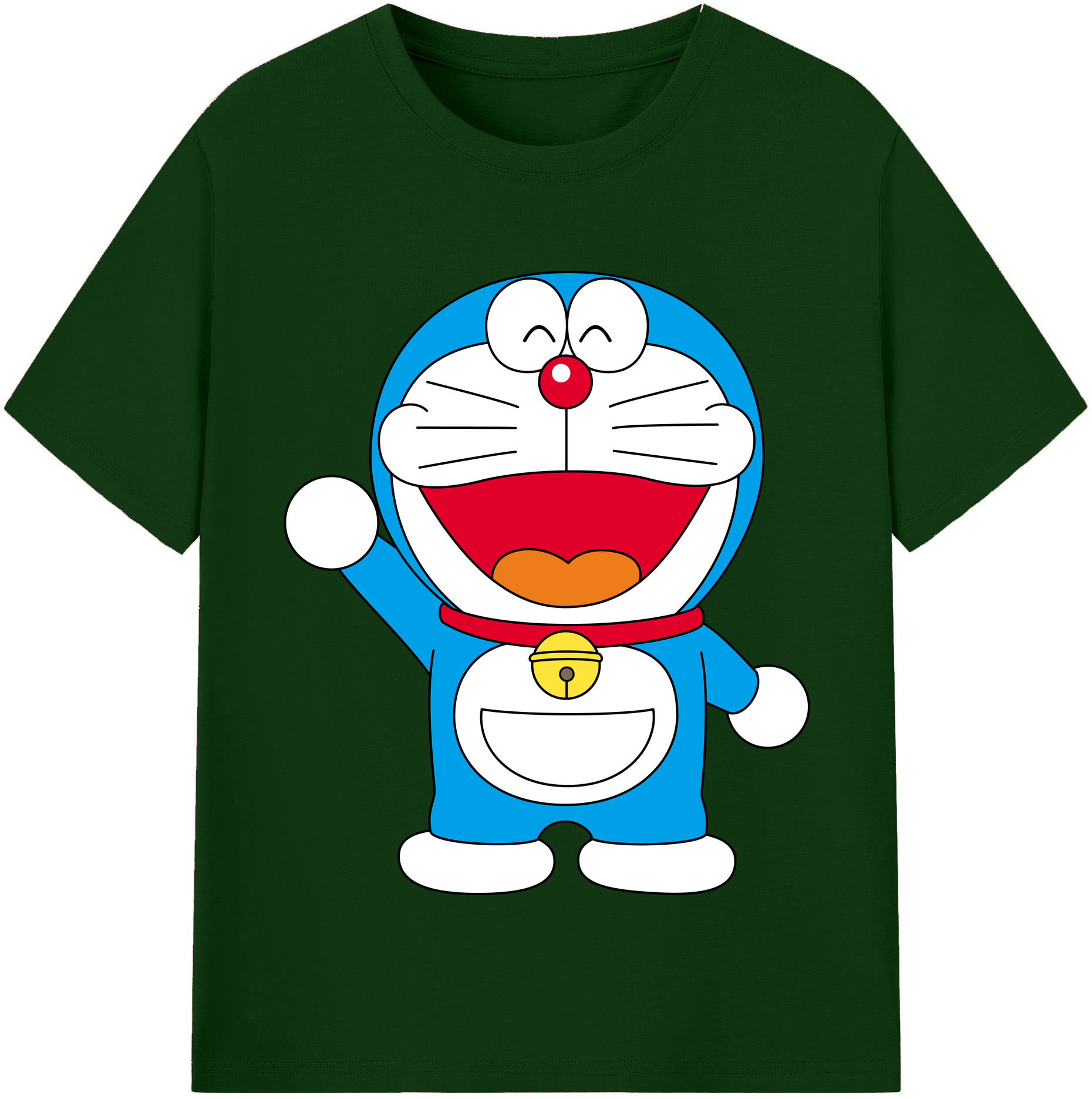 （画像用） ドラえもん Doraemon 綿100％半袖Tシャツ（フロントプリント）